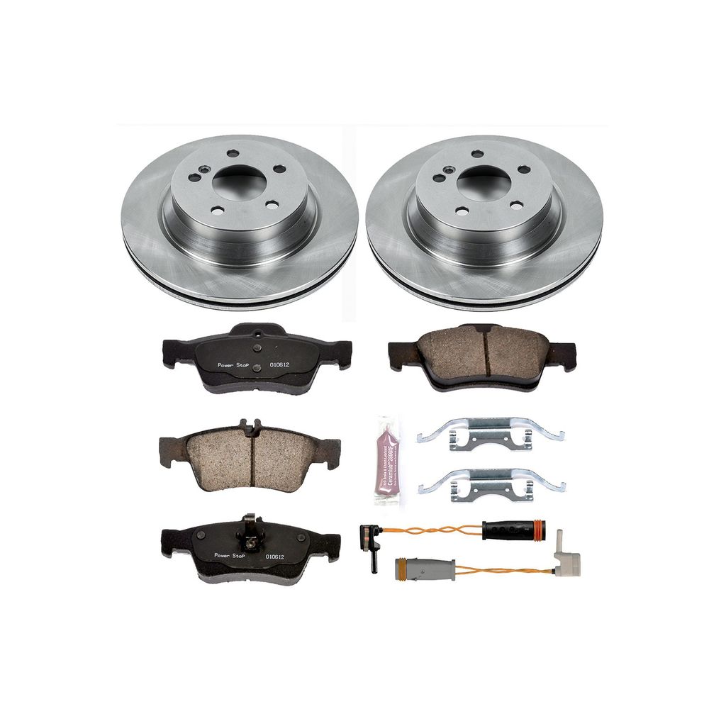 OE Stock Replacement Brake Pad and Rotor Kit