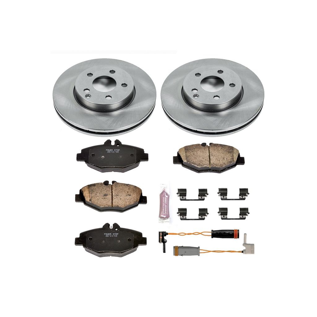 OE Stock Replacement Brake Pad and Rotor Kit