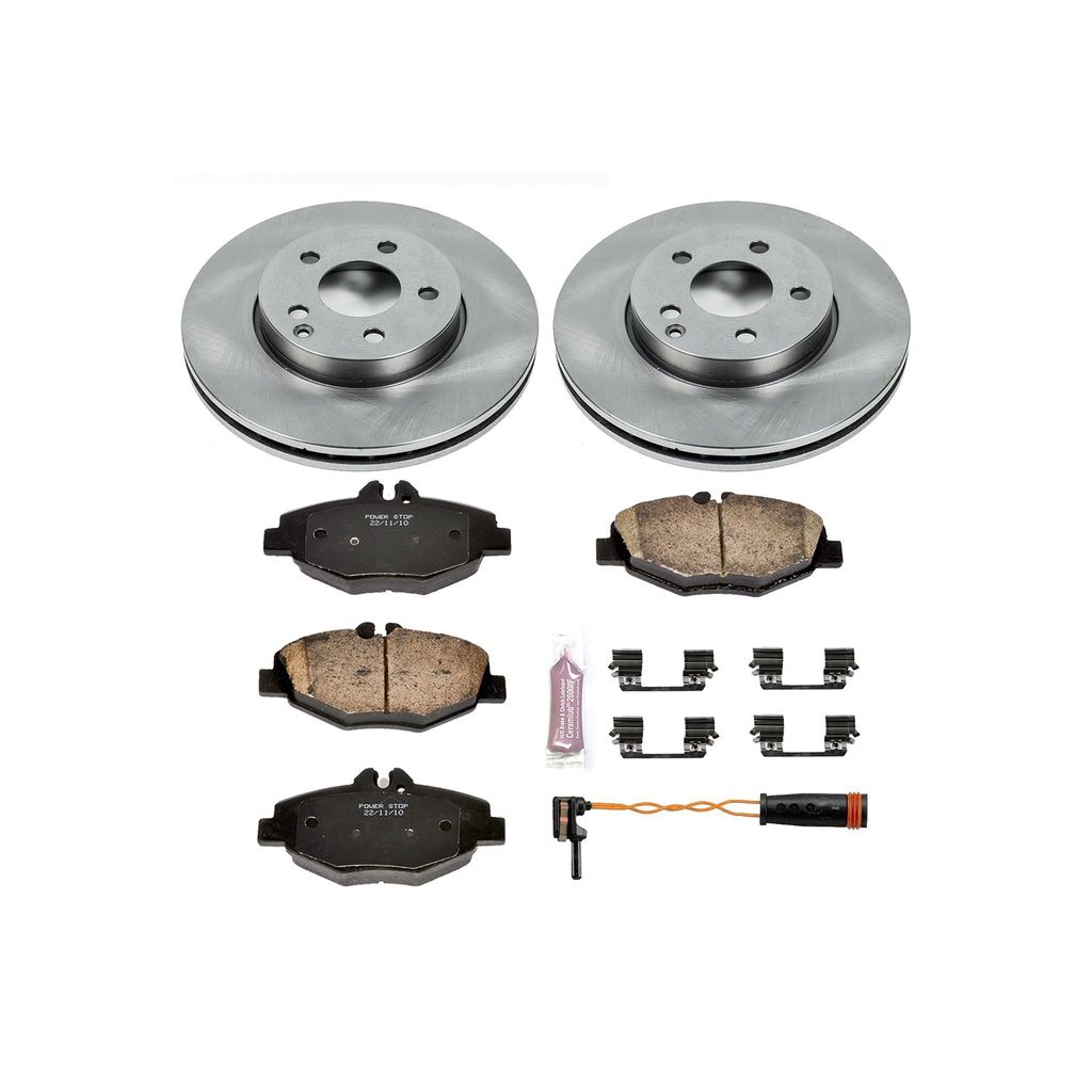 OE Stock Replacement Brake Pad and Rotor Kit