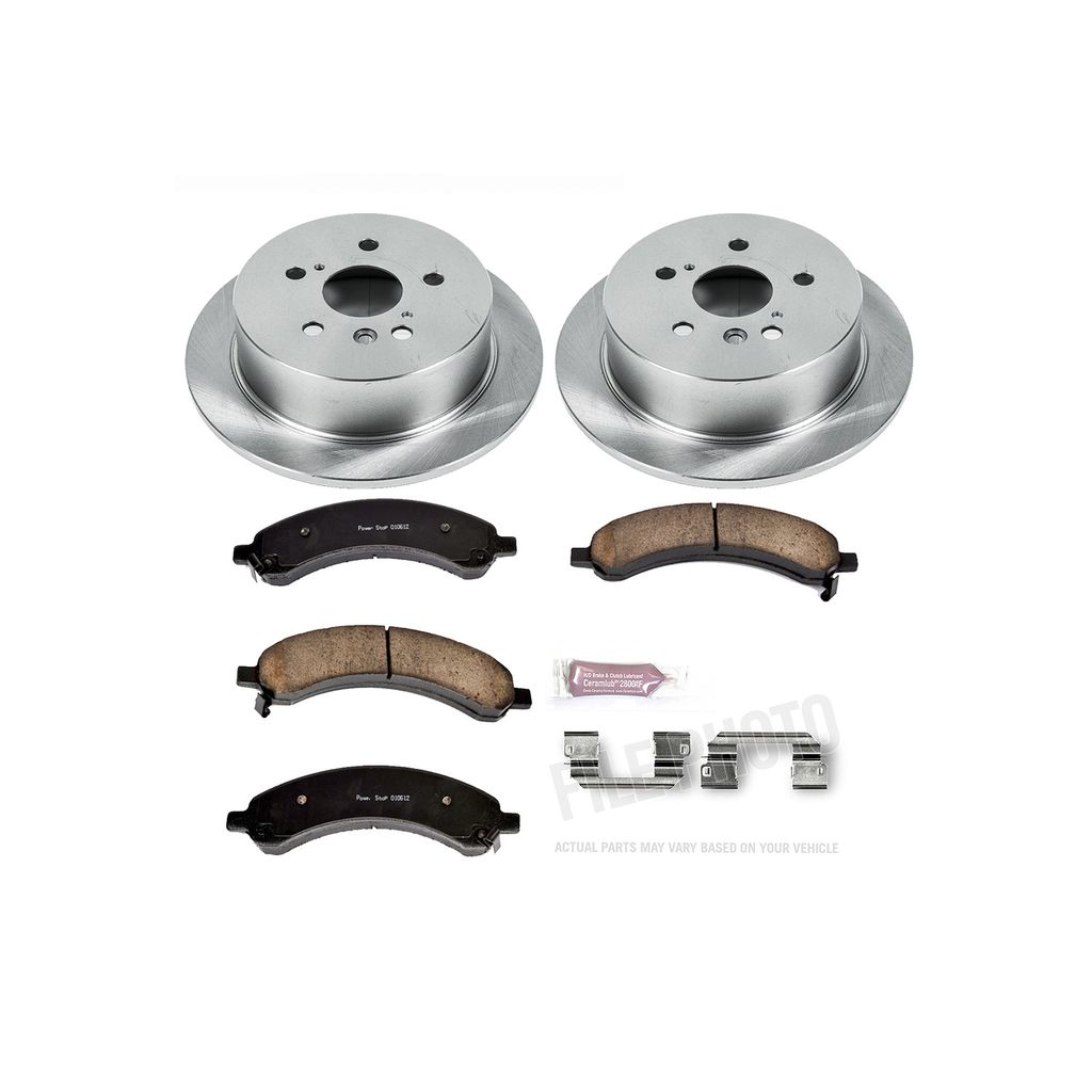 OE Stock Replacement Brake Pad and Rotor Kit