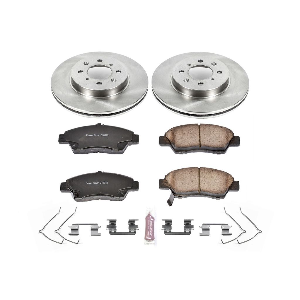 OE Stock Replacement Brake Pad and Rotor Kit