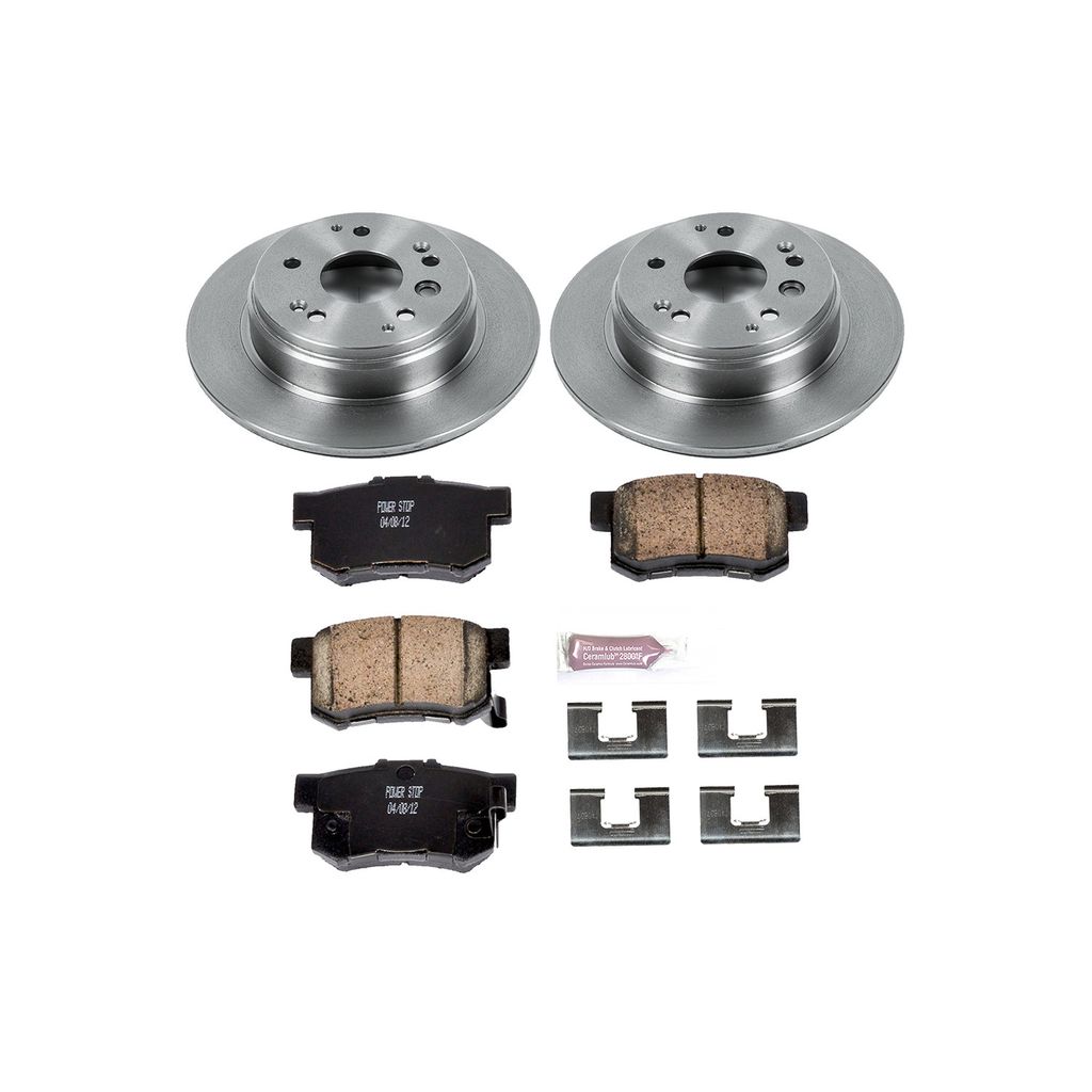 OE Stock Replacement Brake Pad and Rotor Kit