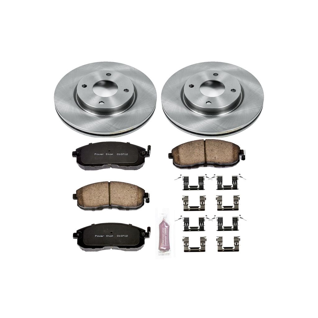 OE Stock Replacement Brake Pad and Rotor Kit