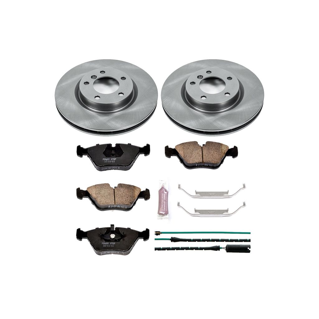 OE Stock Replacement Brake Pad and Rotor Kit
