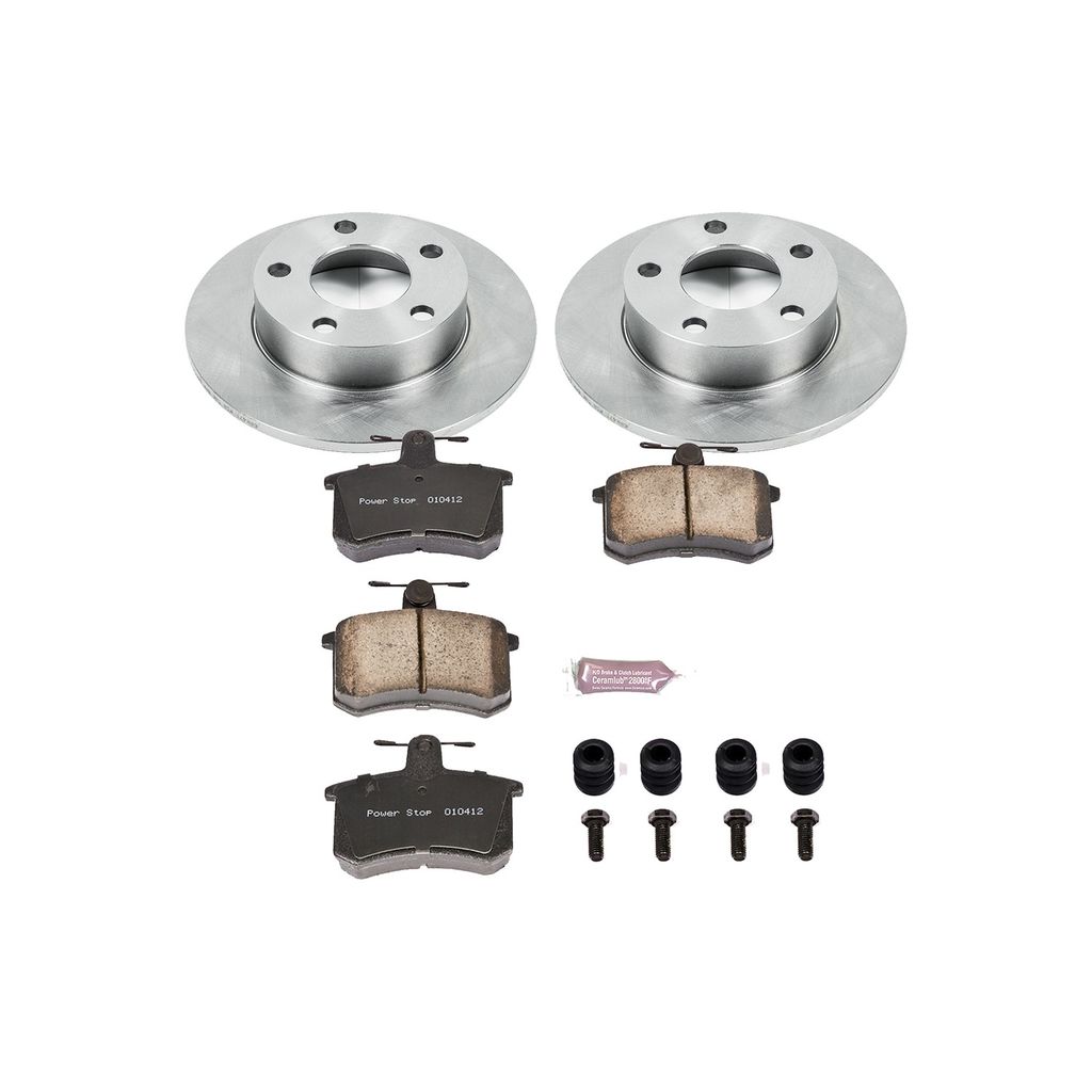 OE Stock Replacement Brake Pad and Rotor Kit