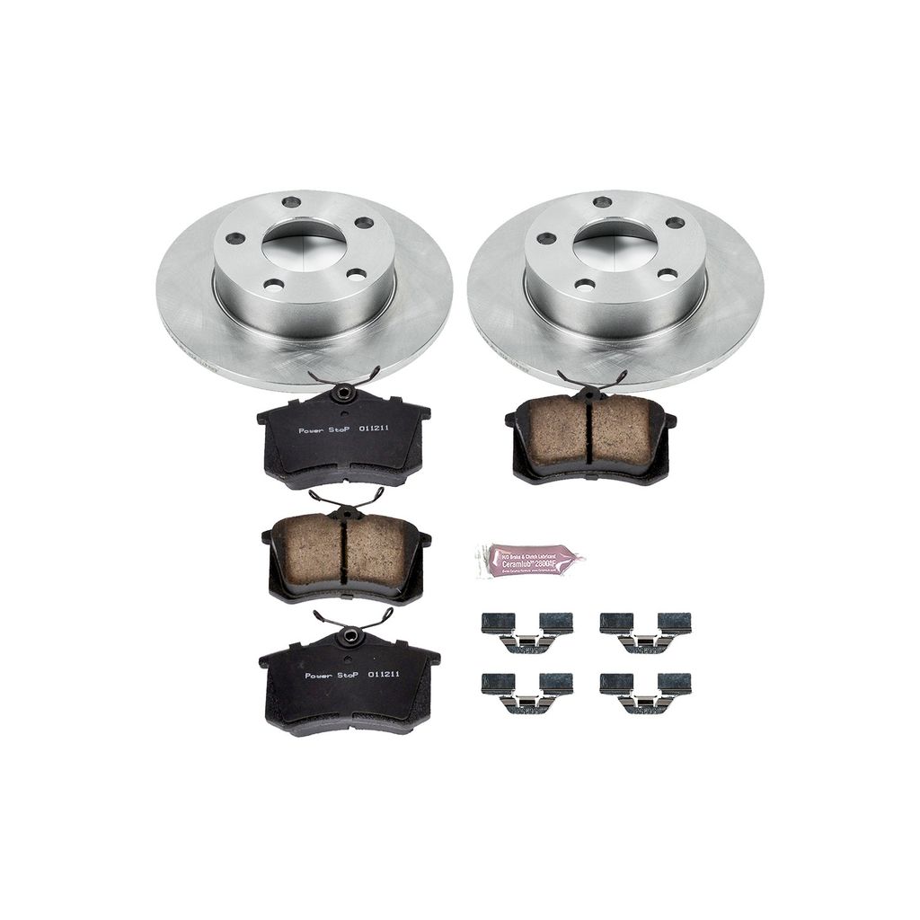 OE Stock Replacement Brake Pad and Rotor Kit