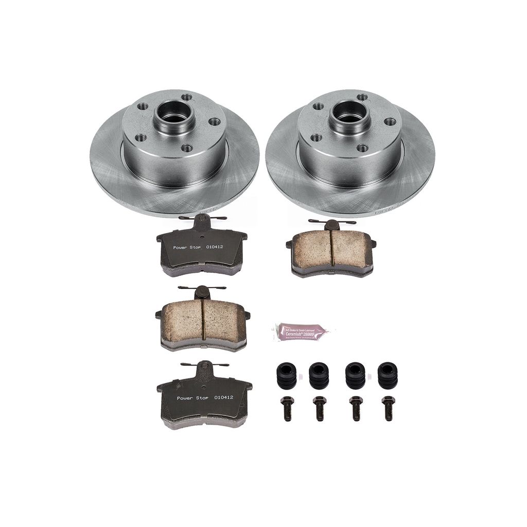 OE Stock Replacement Brake Pad and Rotor Kit