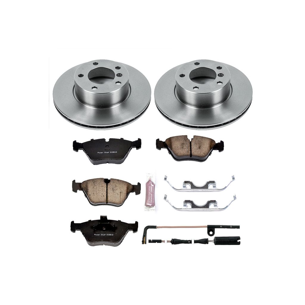 OE Stock Replacement Brake Pad and Rotor Kit