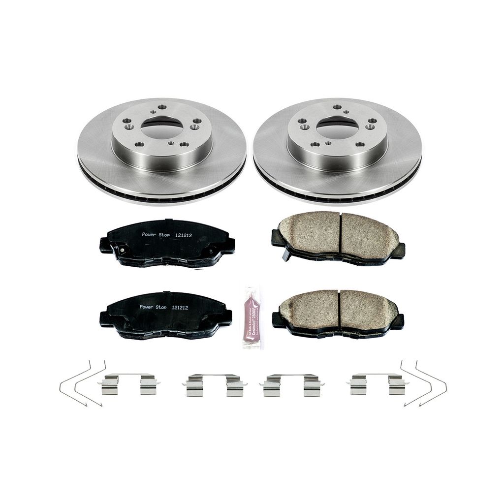 OE Stock Replacement Brake Pad and Rotor Kit