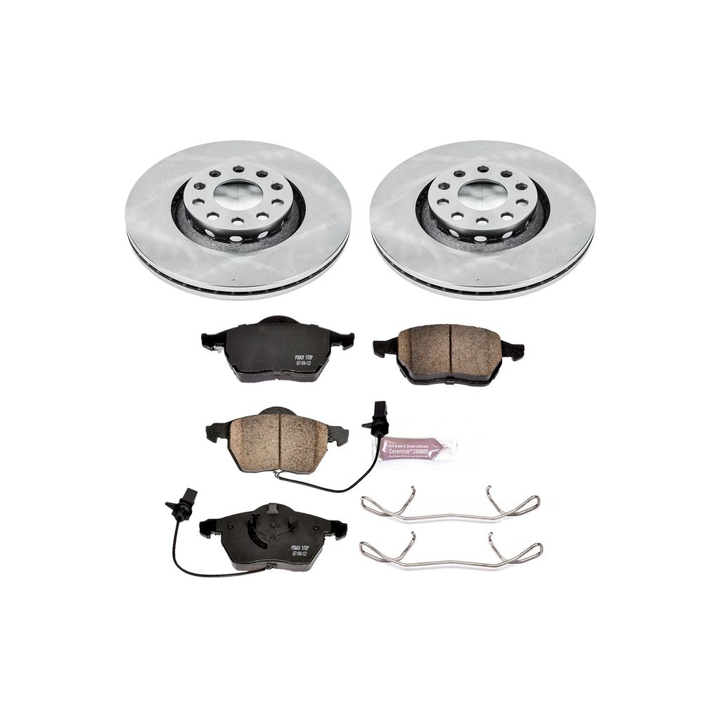 OE Stock Replacement Brake Pad and Rotor Kit