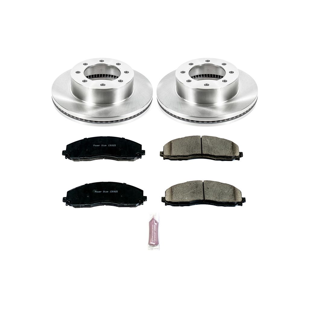 OE Stock Replacement Brake Pad and Rotor Kit