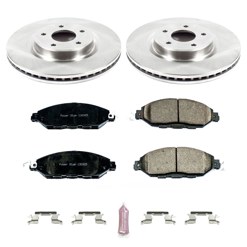 OE Stock Replacement Brake Pad and Rotor Kit