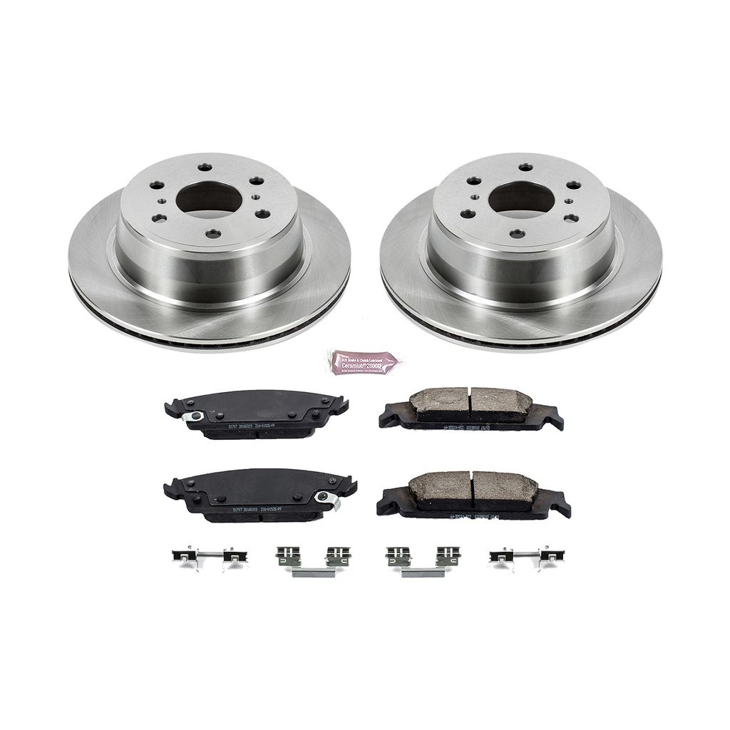 OE Stock Replacement Brake Pad and Rotor Kit