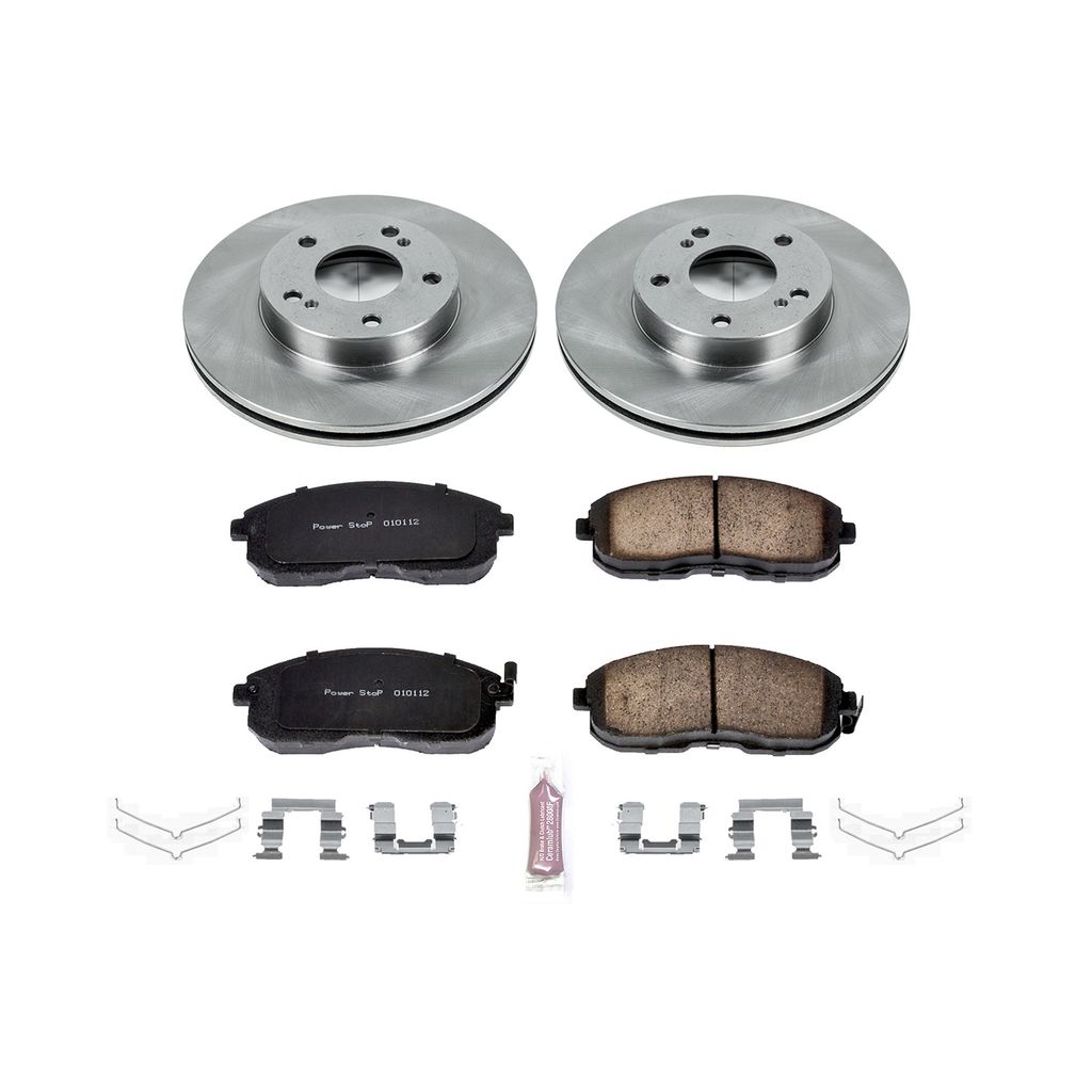 OE Stock Replacement Brake Pad and Rotor Kit