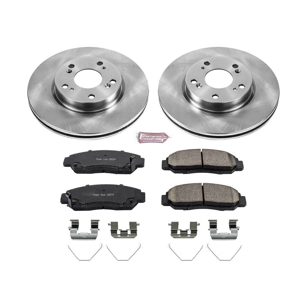 OE Stock Replacement Brake Pad and Rotor Kit