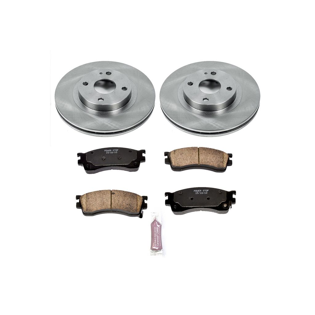 OE Stock Replacement Brake Pad and Rotor Kit