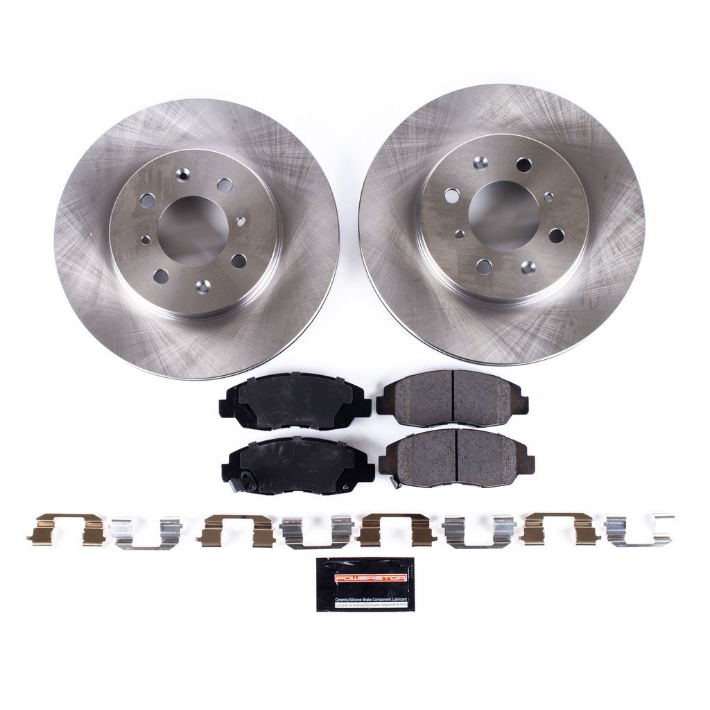 OE Stock Replacement Brake Pad and Rotor Kit