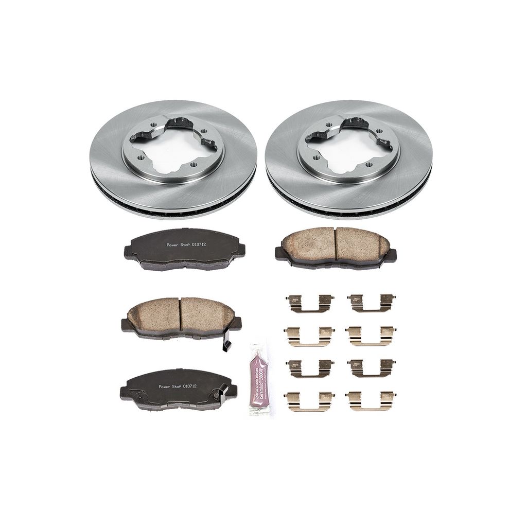 OE Stock Replacement Brake Pad and Rotor Kit