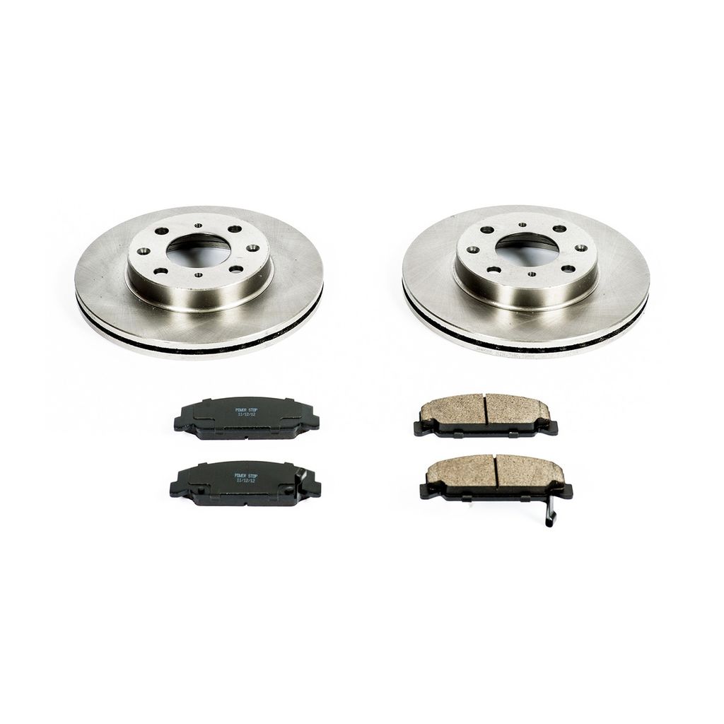 OE Stock Replacement Brake Pad and Rotor Kit