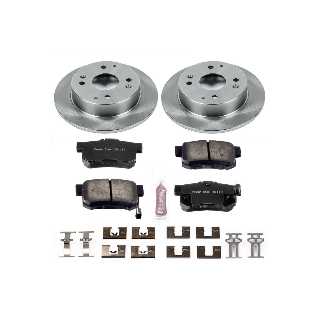 OE Stock Replacement Brake Pad and Rotor Kit