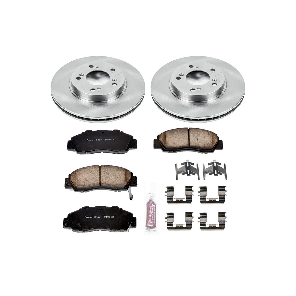 OE Stock Replacement Brake Pad and Rotor Kit