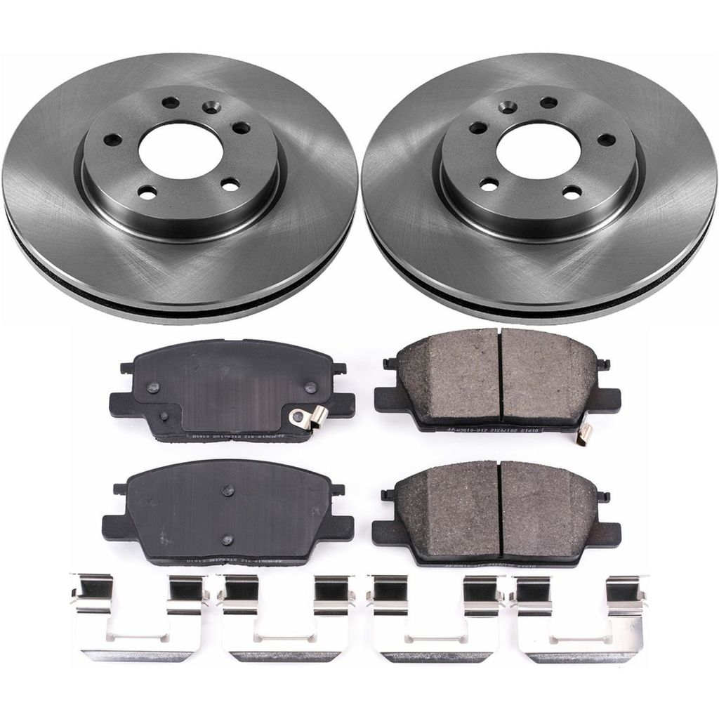 OE Stock Replacement Brake Pad and Rotor Kit
