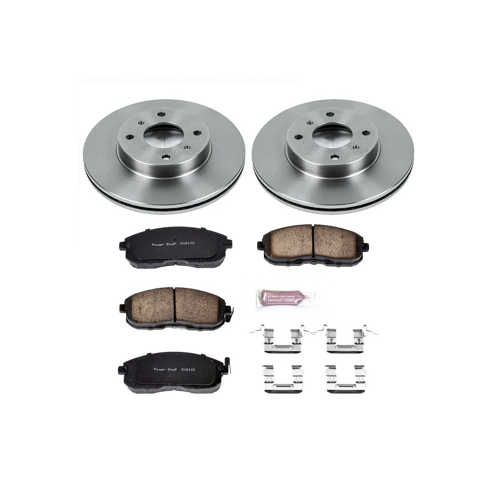 OE Stock Replacement Brake Pad and Rotor Kit
