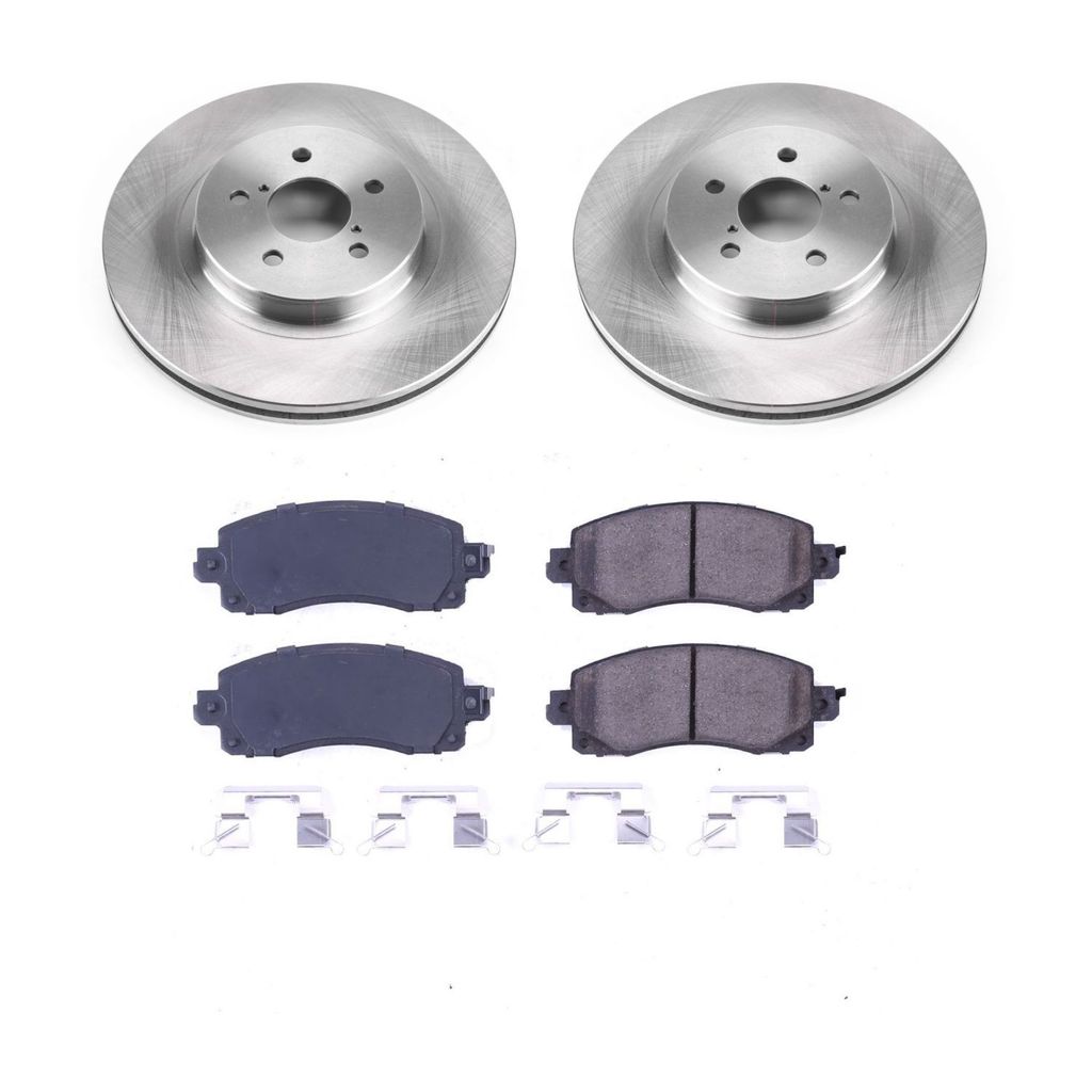 OE Stock Replacement Brake Pad and Rotor Kit