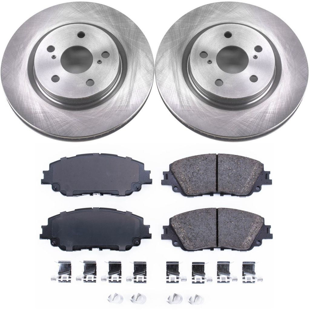 OE Stock Replacement Brake Pad and Rotor Kit