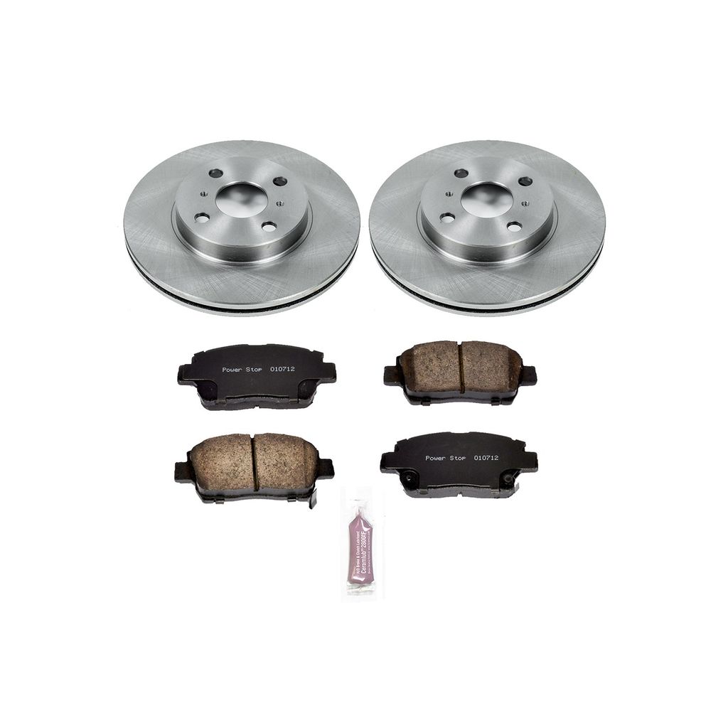 OE Stock Replacement Brake Pad and Rotor Kit