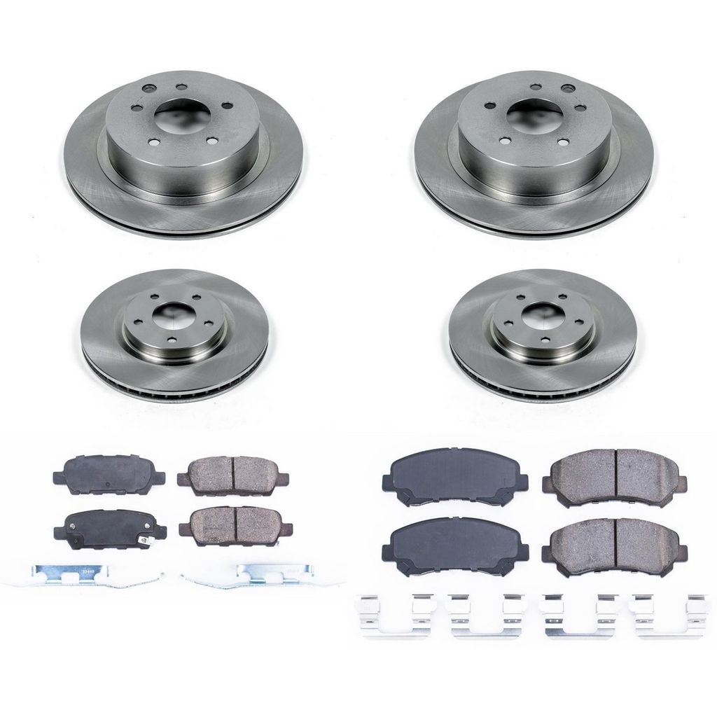 PowerStop Rotor Kit | 2014–2015 Nissan Rogue Select (SC4724) main image 0
