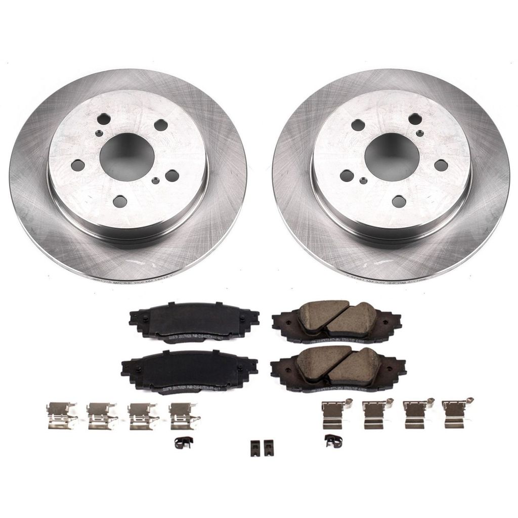 OE Stock Replacement Brake Pad and Rotor Kit