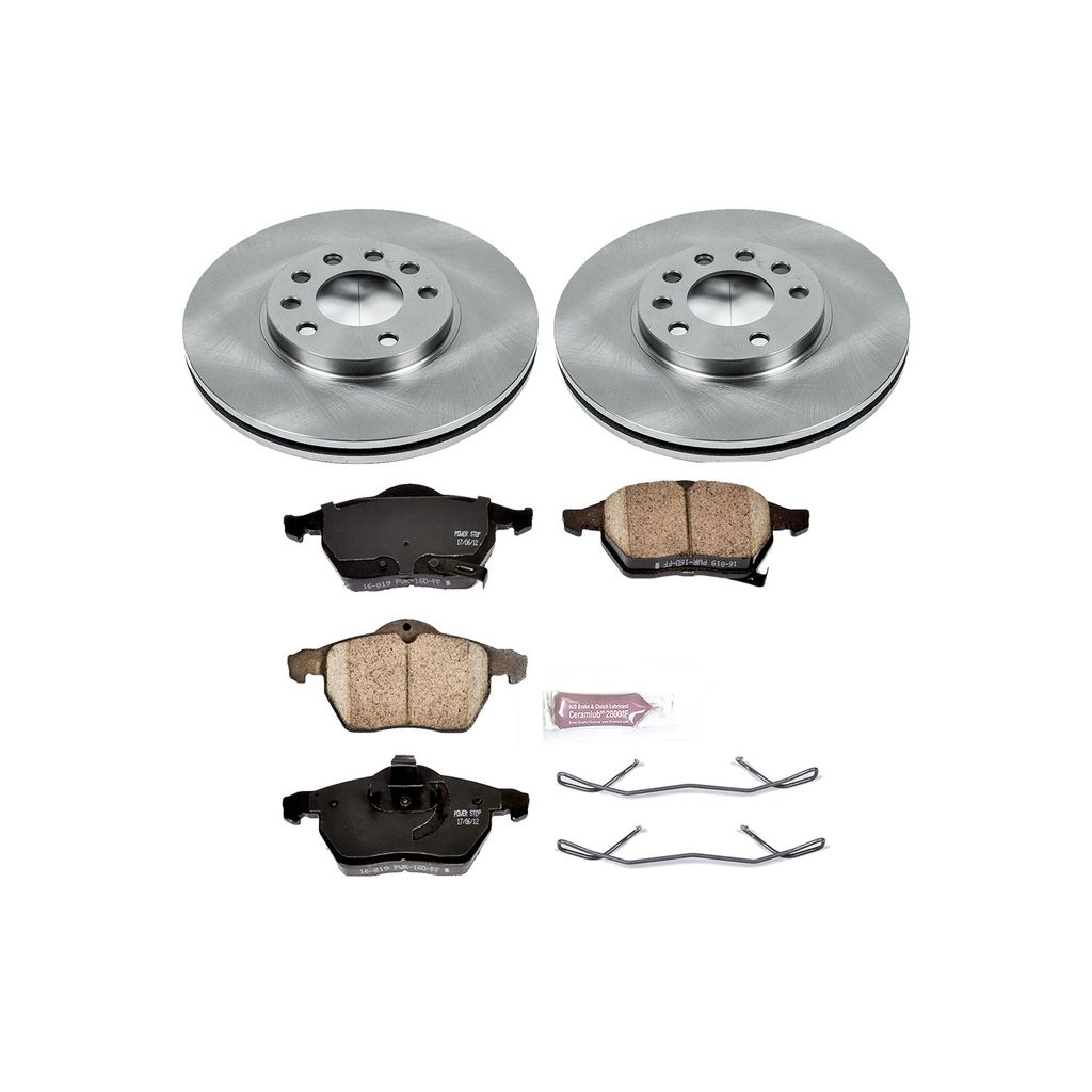 OE Stock Replacement Brake Pad and Rotor Kit