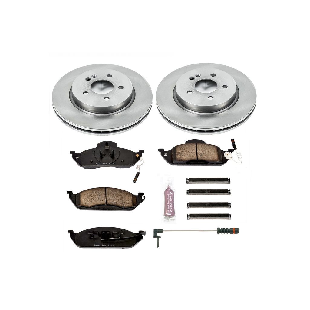 OE Stock Replacement Brake Pad and Rotor Kit