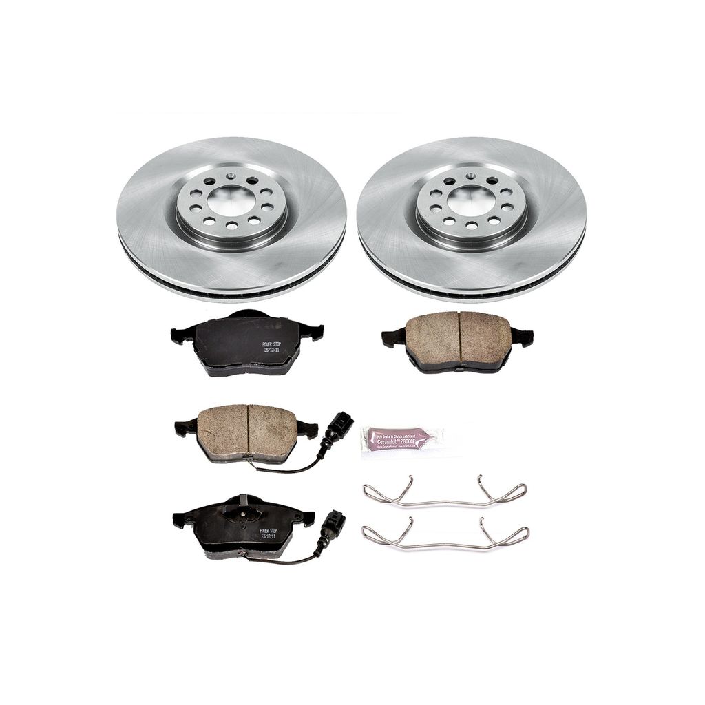 OE Stock Replacement Brake Pad and Rotor Kit
