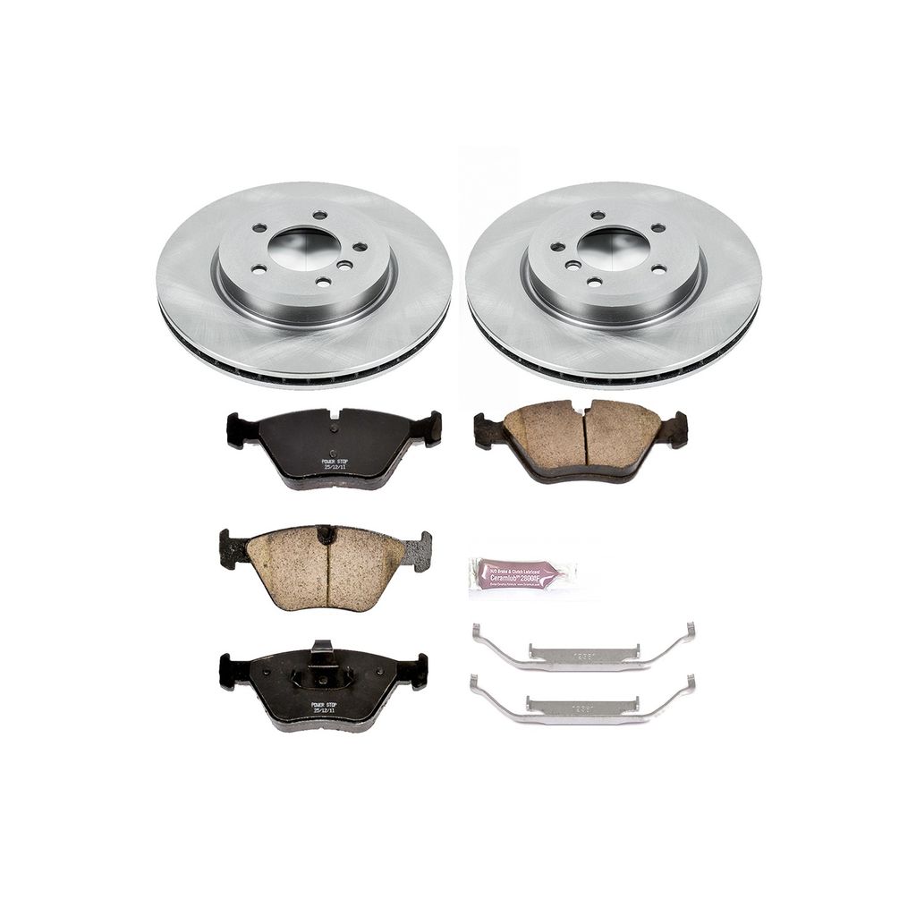 OE Stock Replacement Brake Pad and Rotor Kit