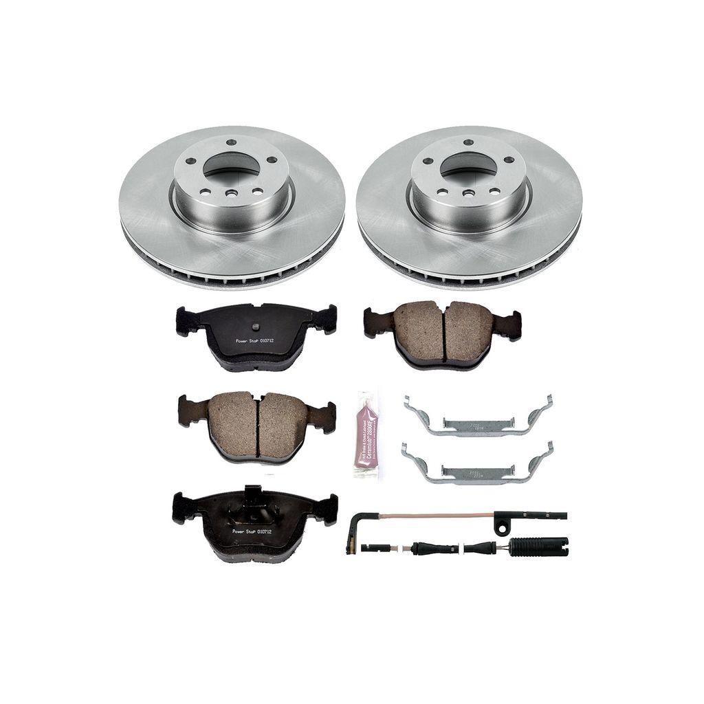 PowerStop KOE944 - OE Stock Replacement Brake Pad and Rotor Kit