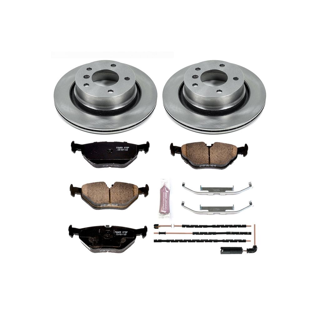 OE Stock Replacement Brake Pad and Rotor Kit