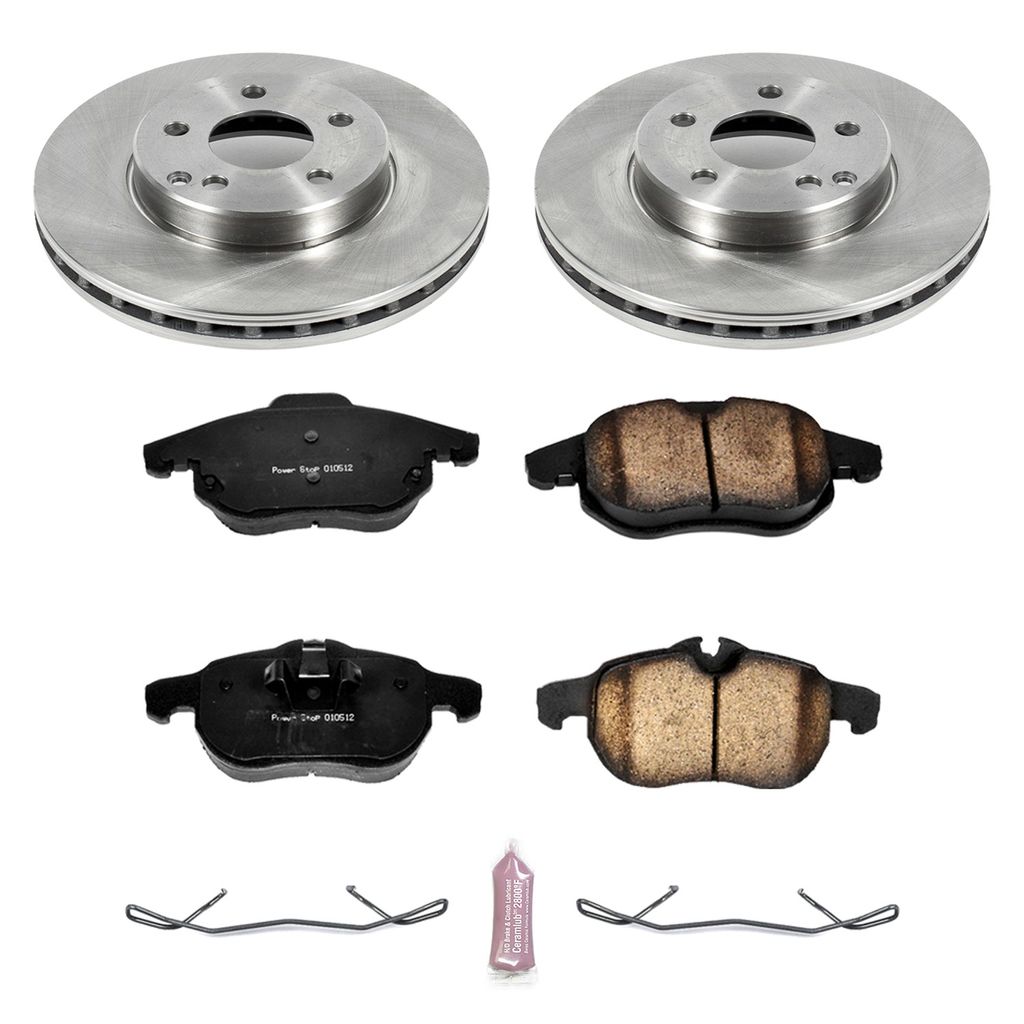 OE Stock Replacement Brake Pad and Rotor Kit