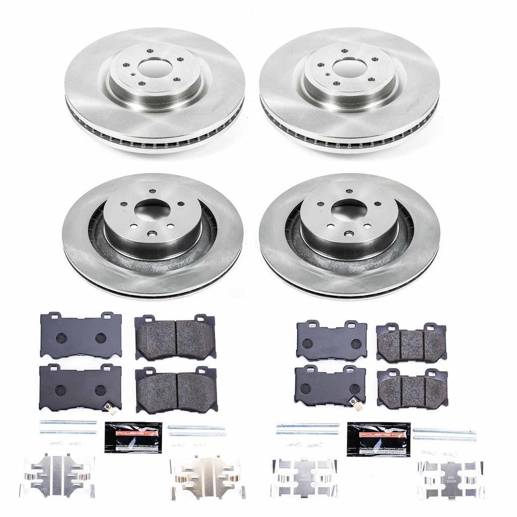 PowerStop TDBK4138 - Track Day High Performance Brake Kit