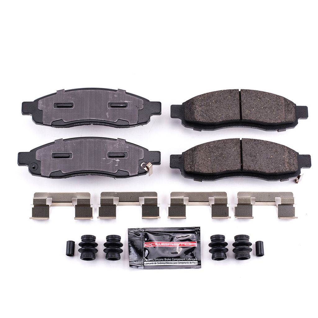 PowerStop Z23-1015 - Z23 Evolution Sport Brake Pad Set with Hardware