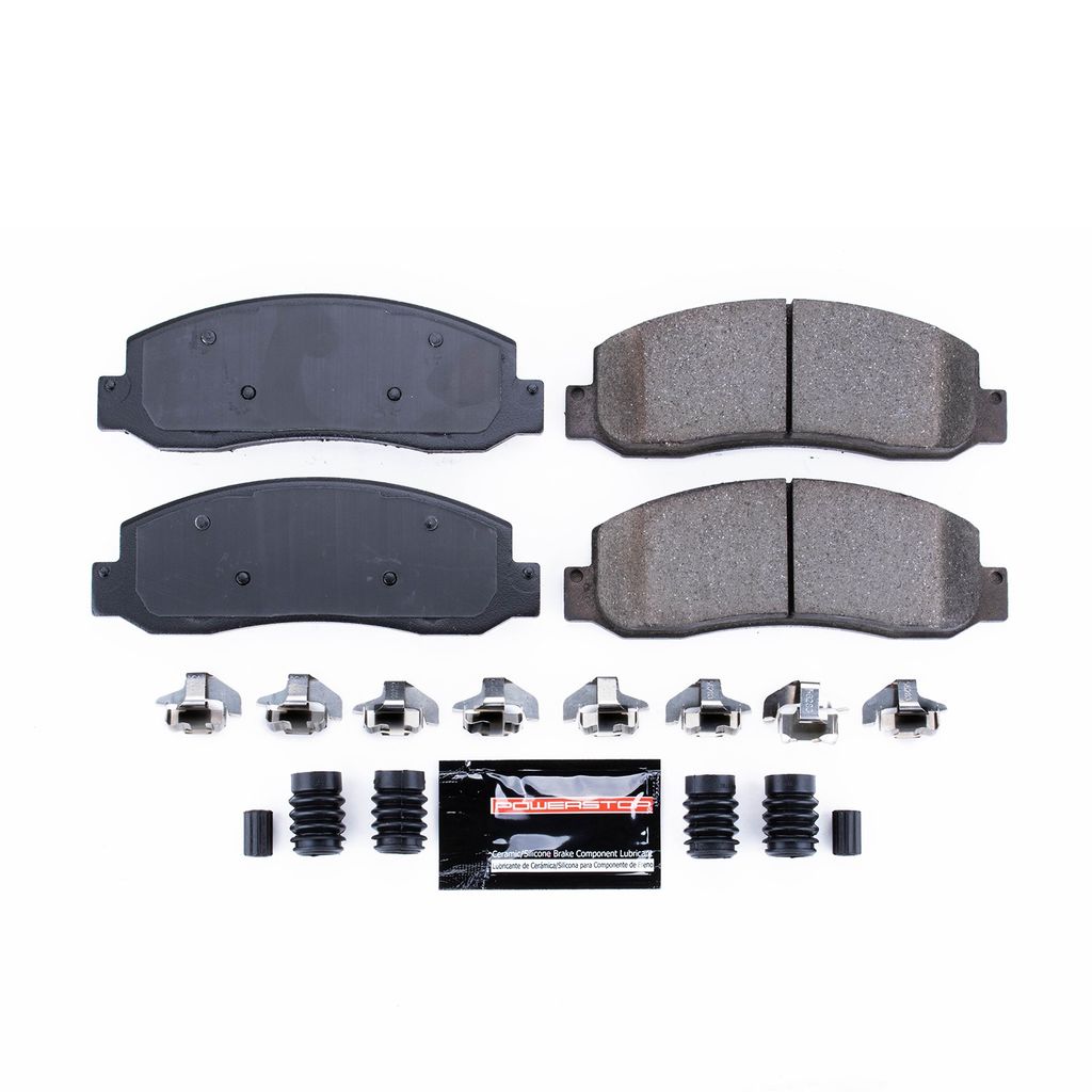 PowerStop Z23-1069 - Z23 Evolution Sport Brake Pad Set with Hardware