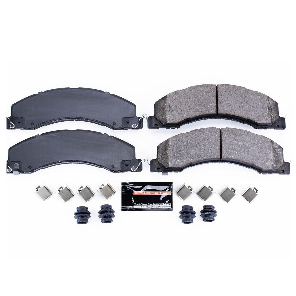 PowerStop Z23-1335 - Z23 Evolution Sport Brake Pad Set with Hardware