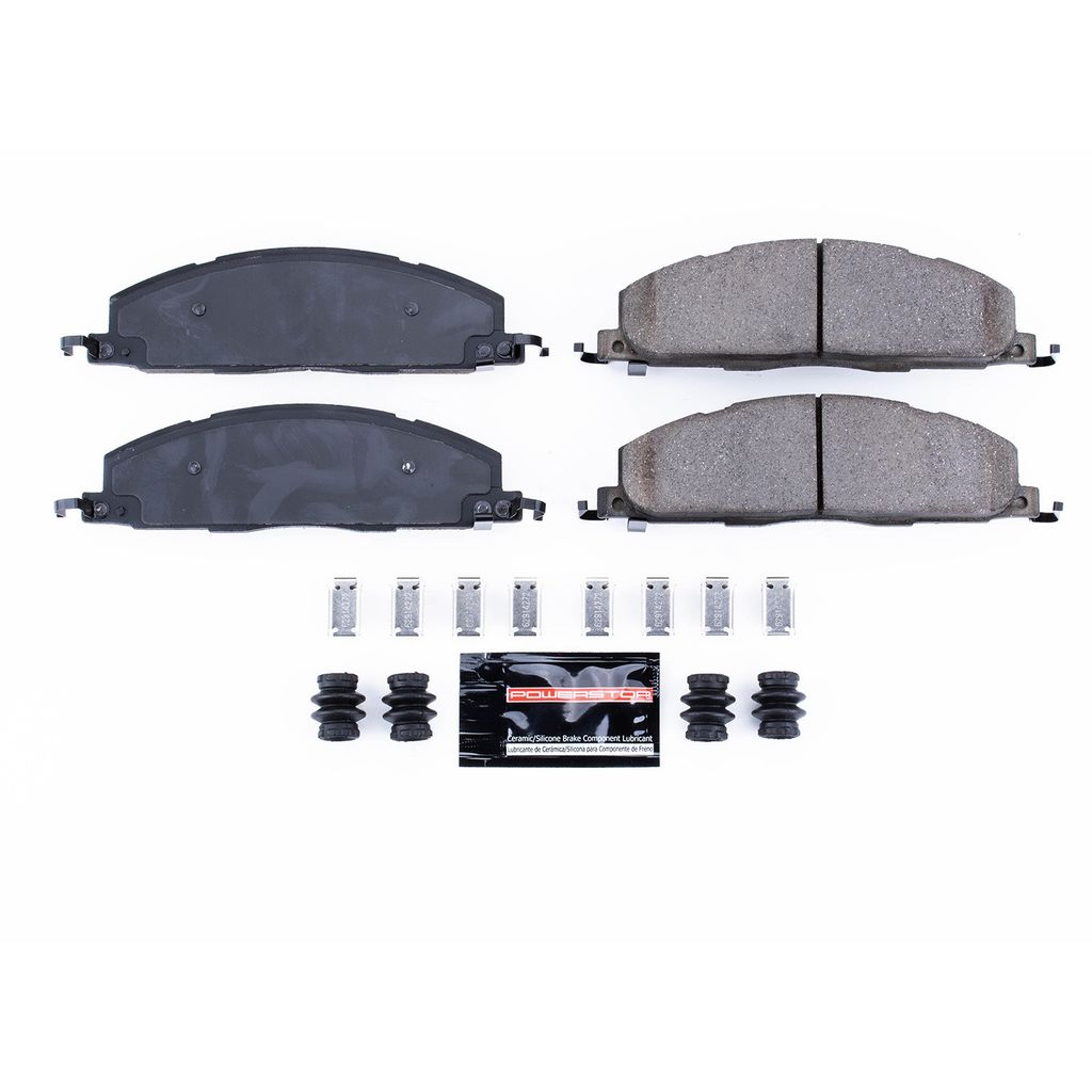 PowerStop Z23-1400 - Z23 Evolution Sport Brake Pad Set with Hardware