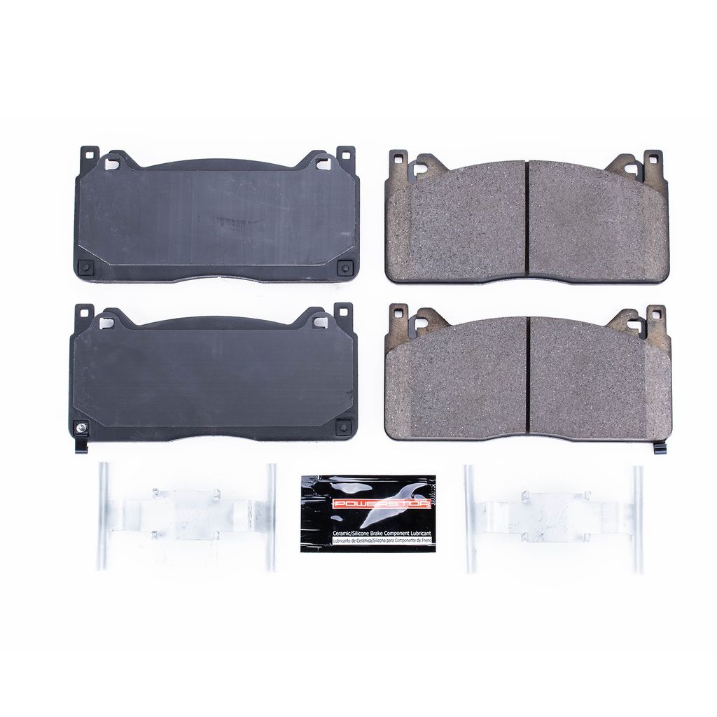 PowerStop Z23-1853 - Z23 Evolution Sport Brake Pad Set with Hardware