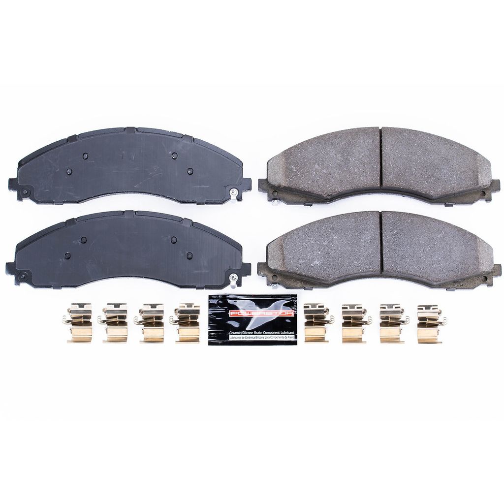 PowerStop Z23-2018A - Z23 Evolution Sport Brake Pad Set with Hardware