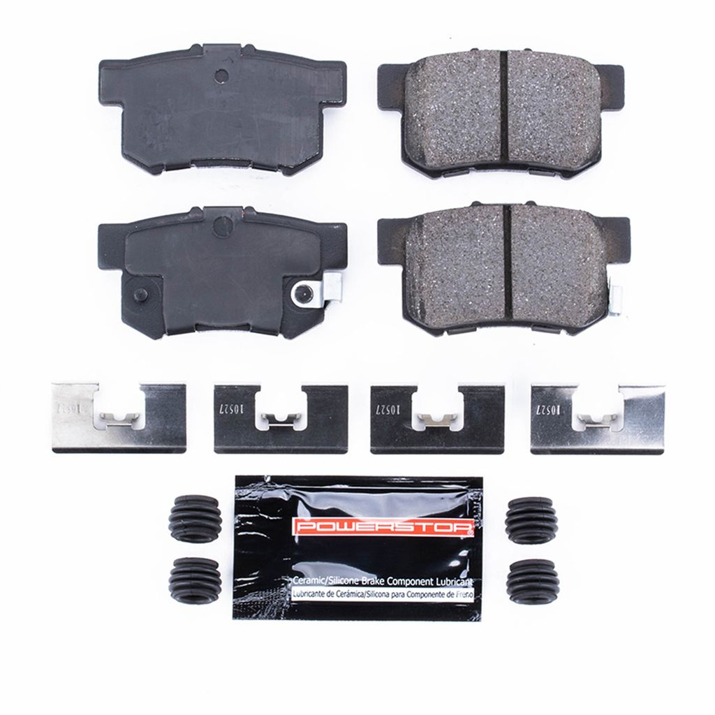 PowerStop Z23-536 - Z23 Evolution Sport Brake Pad Set with Hardware