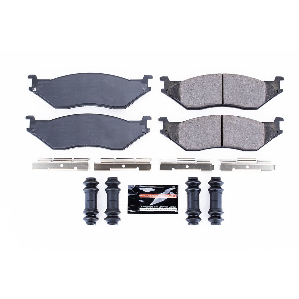 PowerStop Z23-777 - Z23 Evolution Sport Brake Pad Set with Hardware