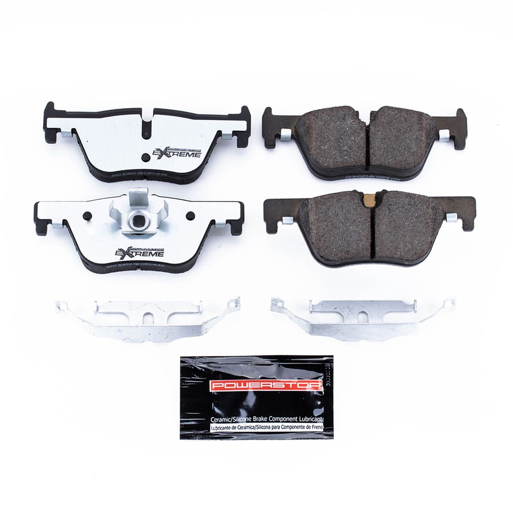 PowerStop Z26-1613 - Z26 Street Performance Carbon Fiber Ceramic Brake Pads with Hardware