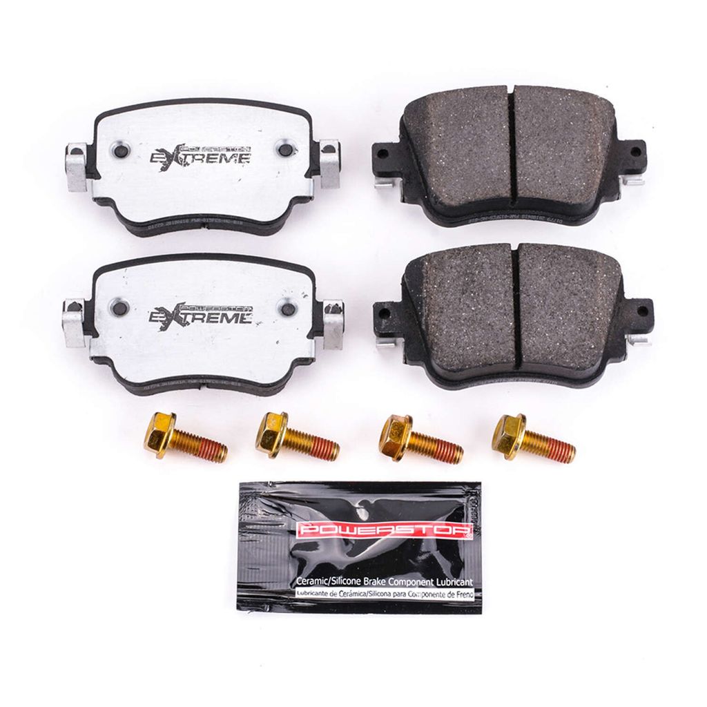 PowerStop Z26-1779 - Z26 Street Performance Carbon Fiber Ceramic Brake Pads with Hardware